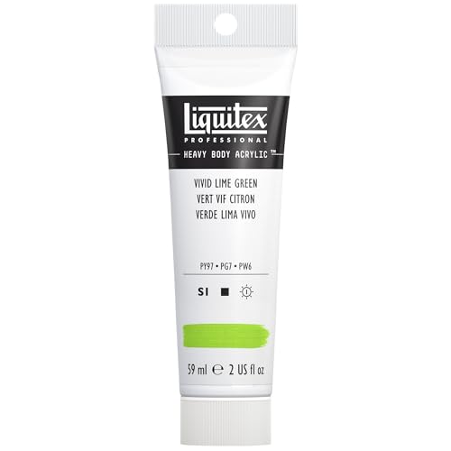 Image of Liquitex Professional Heavy Body Acrylic Paint, 2-oz Tube, Vivid Lime Green