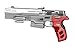 Johnny Silverhand - Malorian Arms 3516 (1:1 game character exclusive weapon cosplay prop)