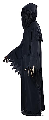 Disfraz Grim Reaper Deluxe para niños talla X-Large miniatura 3