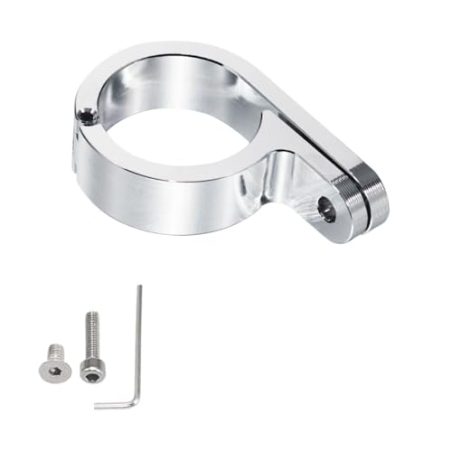 Support universel guidon moto 32 mm avec rehausseur pince et horloge