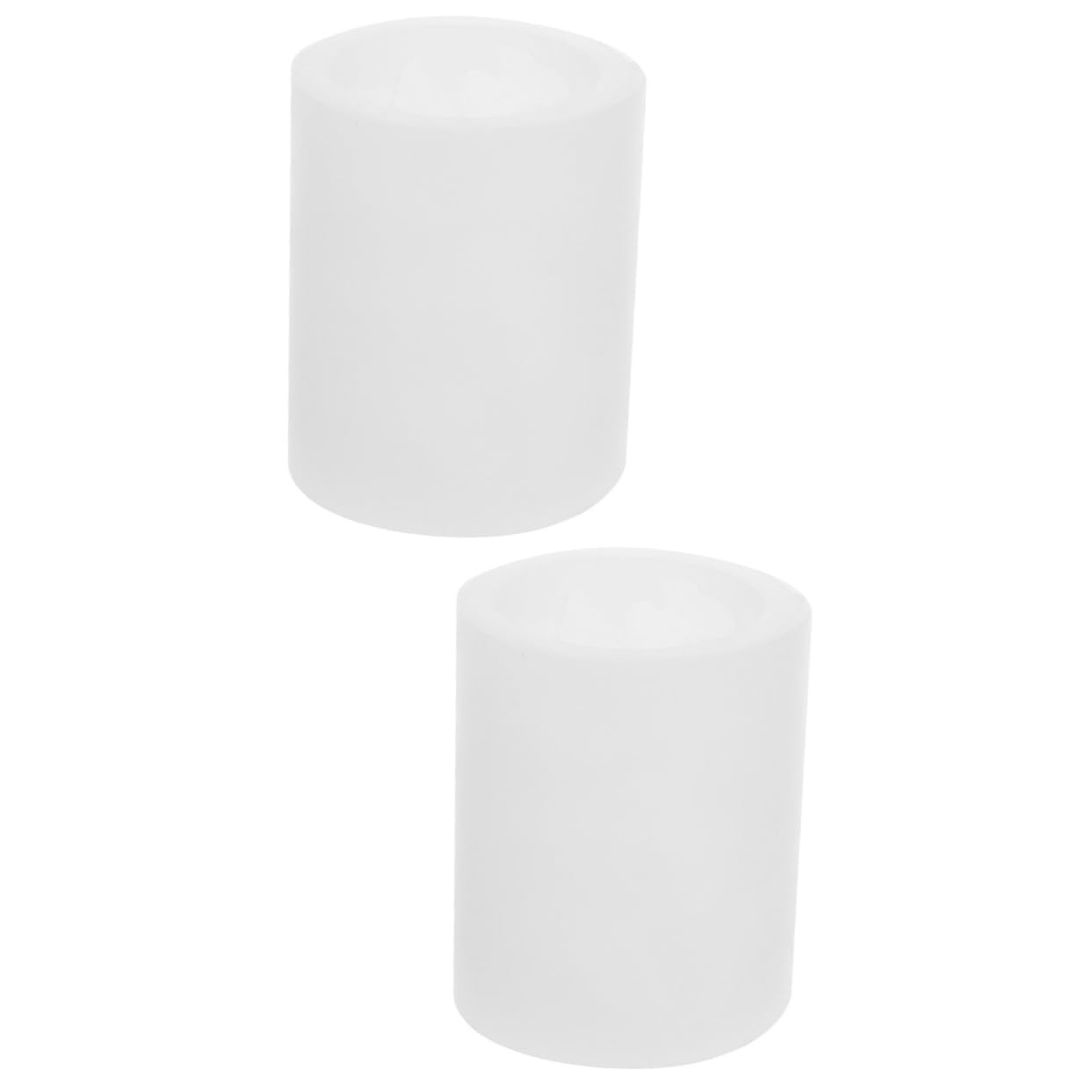 STOBOK 2piezas Moldes De Silicona Para Velas Aromáticas Moldes De Artesanía Hechos Mano Para Decoración Del Hogar y Proyectos De Diy