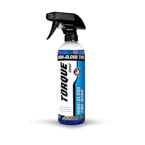 Torque Detail High Gloss Tire Shine – Wet, Glossy Shine Non-Sling Formula