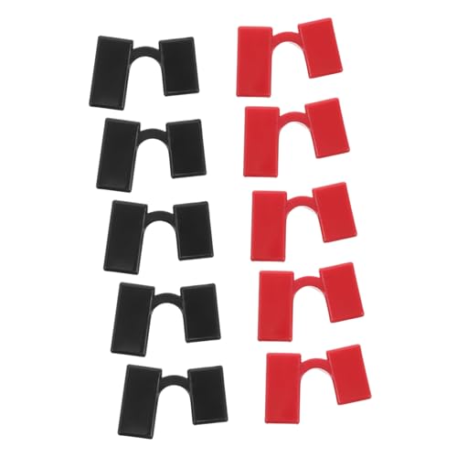 ORFOFE 10本 箸 ヘルパー トレーニング ツール 再利用可能 箸 ヘルパー トレーニング 箸 ヒンジ コネクター プラスチック 箸 ヘルパー ヒンジ コネクター 箸用