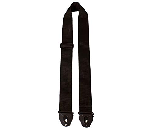 Perri’s Leathers Ltd. – Sangle de Guitare – Nylon – Extrémité Verrouillée – Noire – Ajustable – Pour Guitares… - Les Beatles, Paul McCartney, John Lennon, RIngo Starr, George Harrison Perri's Leathers Ltd. - Sangle de Guitare - Nylon - Extrémité Verrouillée - Noire - Ajustable - Pour Guitares…
