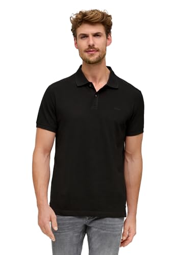 S. OLIVER Poloshirt Black - M