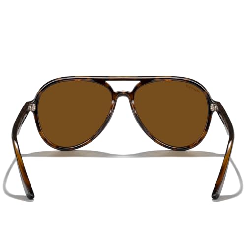 MERRY'S Classic Polarized Aviator Sunglasses For Womens Mens Retro Double Bridge Aviators S83764