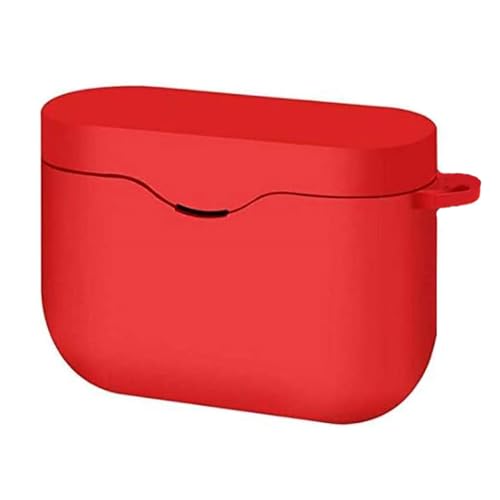 Ankersaila Case Compatible with Sony WF-1000XM3,Shock Drop Proof Soft Silicone Protections Case Cover (Red Colour)