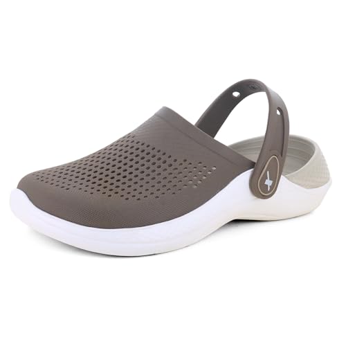 Image of SPARX Outdoor Clogs for Men - Adjustable Comfort Sandals with Cushioned Footbed, Secure Fit, Durable Sole & All-Day Walking Comfort