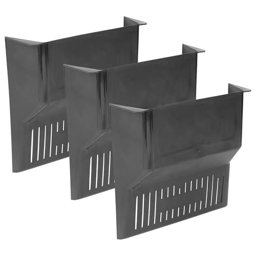 Heavy Duty Drain Cover for Outdoor Drains Universal Fit UV-Stabilised Plastic Grate Guard Stops Leaves & Debris Weather-Resistant 30x30cm Easy Install Drain Protection (3 Pack)
