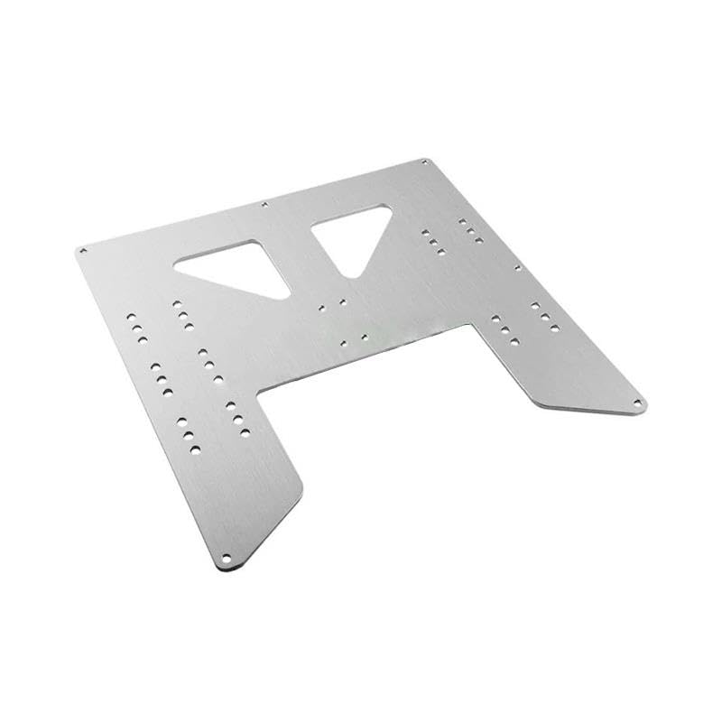 Piastra di aggiornamento Carrello Y for Stampante 3D Piastra in Lega di Alluminio anodizzato Carrello Y Spessore 3 mm
