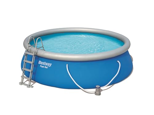 BESTWAY Piscine autoportante Fast Set Ronde 457 x 122 cm avec Accessoires