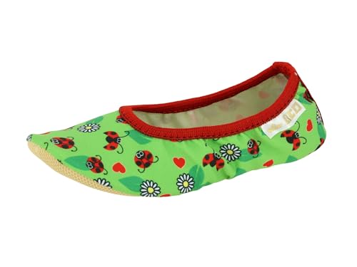 Lico G 1 STYLE, Scarpe da ginnastica, Unisex - Bambini, Verde (Grün/ Rot), 27 EU
