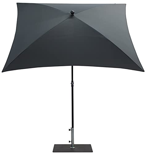 Maffei Art 136q Kronos ombrellone Quadrato cm 200x200, Tessuto PolyMa, Made in Italy.