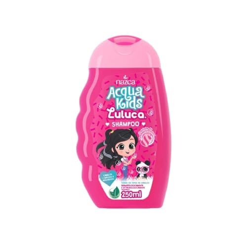 Shampoo Acqua Kids Todos OS Tipos De Cabelo Luluca 250ml Nazca