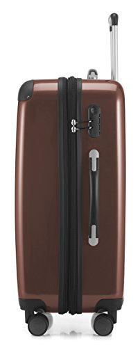 Hauptstadtkoffer Alex - 3er Kofferset - Handgepäckskoffer 55 cm, mittelgroßer Koffer 65 cm + großer Reisekoffer 75 cm, Hartschale ABS+PC… – Ansicht 6