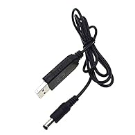 USB Power Boost USB Cable DC 5V to 9V/12V 1A 2.1x5.5mm Converter Adapter