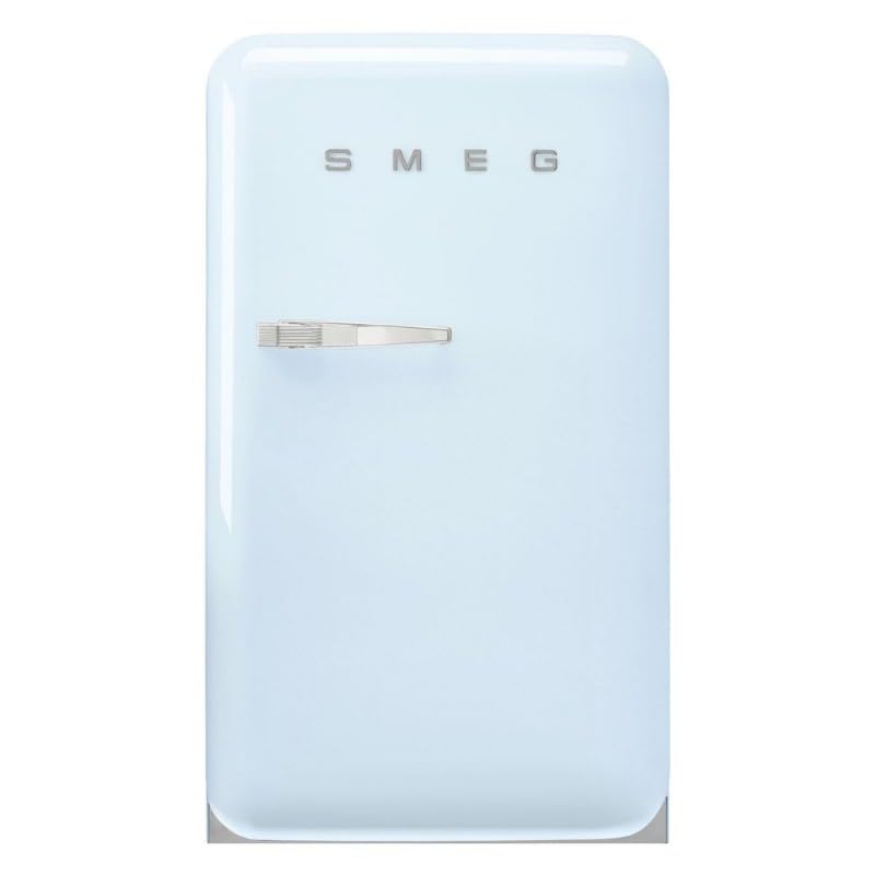 Smeg Kühl-/Gefrierkombination FAB10RCR6, 97.0 cm hoch, 54.5 cm breit, Retro-Design, Kompakter Kühlschrank mit intergriertem Gefrierfach