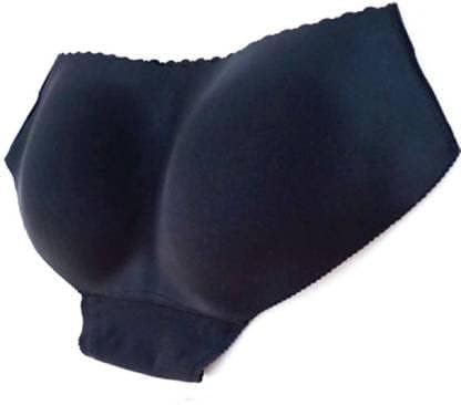 Image of ELEG & STILANCE Women's Seamless Long Padded Panty Hip Pads Enhancer Shapewear Shorts Briefs Tummy Control Panties Shaper Fake Pad - S Till 2XL