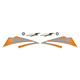 kit pegatinas xt 660 x  Pegatinas Moto Yamaha XT 660X SuperMotard Año 2006 Naranja - Star Sam