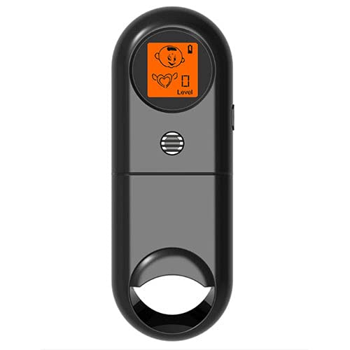 Portable Bad Breath Tester Pocket Odor Detector Smell Checker Health Care Gadgets Breathalyzer Analyzer Personal Successful Dating tools (Black)