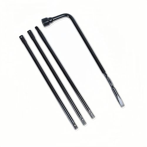 Image of Spare Tire Tool Kit with Spare Tire Jack Handle and Wheel Lug Wrench Compatible with 1999 to 2019 Silverado Tahoe Avalanche Suburban Sierra Yukon 2002-2018