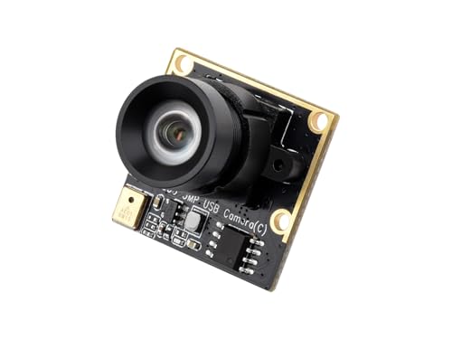 Cámara USB de 5MP sin distorsión para grabar videos nítidos en 2K con poca luz