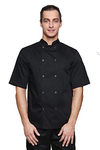 Mirabella Health & Beauty Unisex Oregano Chef's Short Sleeve Jacket