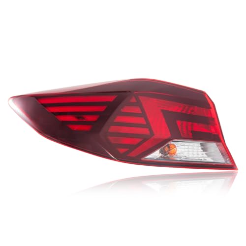 Halogen Tail Light Rear Lamp Compatible with 2019 2020 Hyundai Elantra by JZ AUTO - Used condition - Image 2