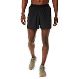 Running ASICS Uomini Road 5In Shorts Abbigliamento da Running Pantaloncini da Corsa Performance Black - Nero S