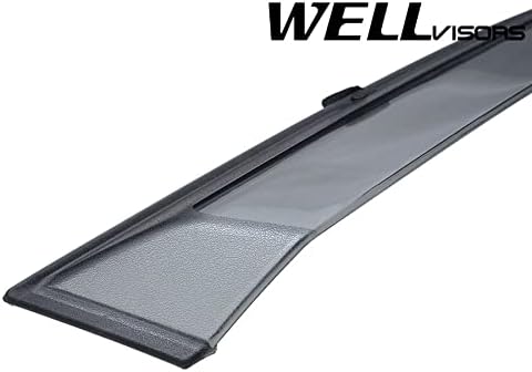 WellVisors Window Visors Wind Deflectors Compatible with Subaru 2008-2014 Impreza WRX Premium Series Rain Guards 3-847SU006