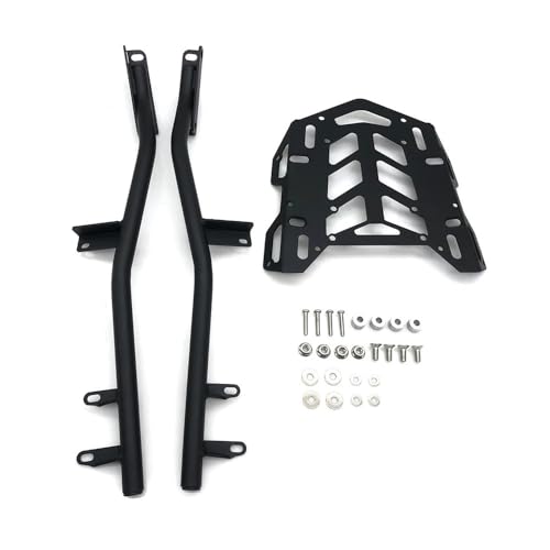 Porte-bagages de qualité supérieure arrière moto MT15 MT125 noir mat