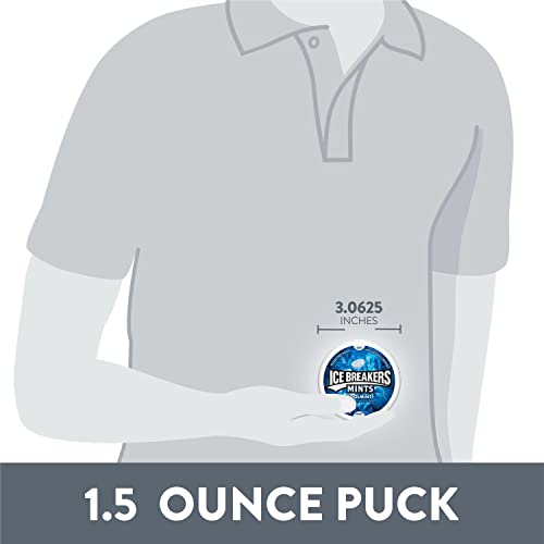 ICE BREAKERS Coolmint Sugar Free Mints Tins, 1.5 oz (8 Count)