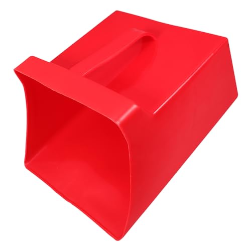 UTHCLO 小型プラスチック手持ちちりとり 家用屋内外対応 軽量耐久素材 コンパクト収納可能 効率的なゴミすくい清掃ツール