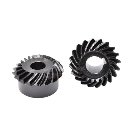 Engranaje cónico espiral 1:1 módulo 4 de 25 dientes para transmisiones industriales