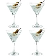 Cristar Margarita Glasses Set Of 4 - 10oz Coupe Cocktail Glasses Made In Colombia 1232486 - View #4