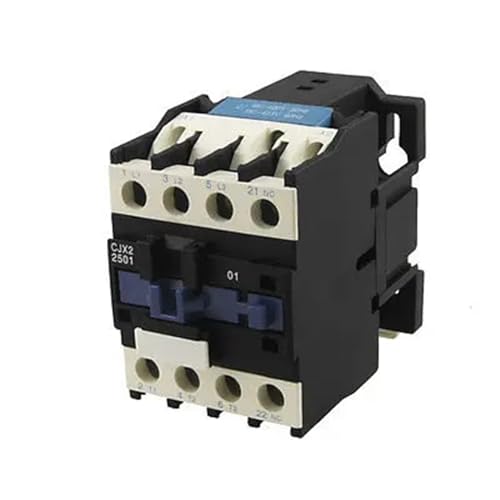 Contacteur AC CJX2-2501 25A élimine les arcs électriques sur circuit triphasé 380V bobine NC