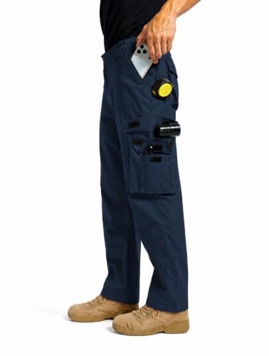 ZITY Arbeitshose Herren mit Mehreren Taschen, Robuste Workwear Hose für Arbeit Baustelle Outdoor Freizeit
