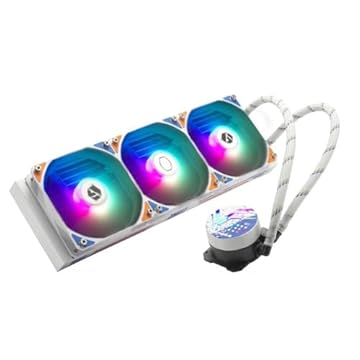 Water Cooler Cooler Master MasterLiquid 360L Core Street Fighter 6 Luke ARGB 360mm - Branco