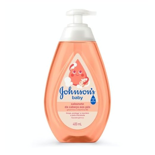 Johnson's Baby Sabonete Líquido Glicerina Da Cabeça Aos Pés, 400ml