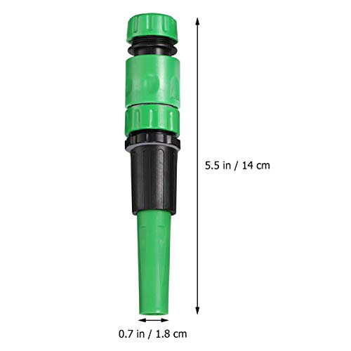 Yardwe 8Pcs Jardim Bico Pulverizador de Alta Pressão Do Bocal Da Mangueira Ajustável Bico De Lavagem