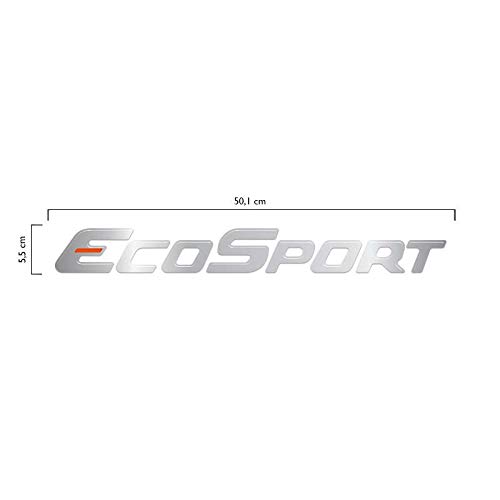 Emblema Ford Ecosport 2013/2014 Adesivo Capa Estepe Resinado