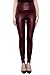 Produktbild Sodacoda Damen Sexy Kunst-Leder Leggings - Hohe Taille Wet-Look (L)