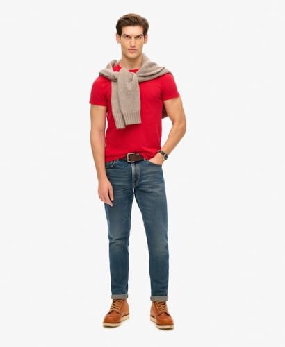 Superdry T-shirt Essential Ringer pour homme avec logo, S