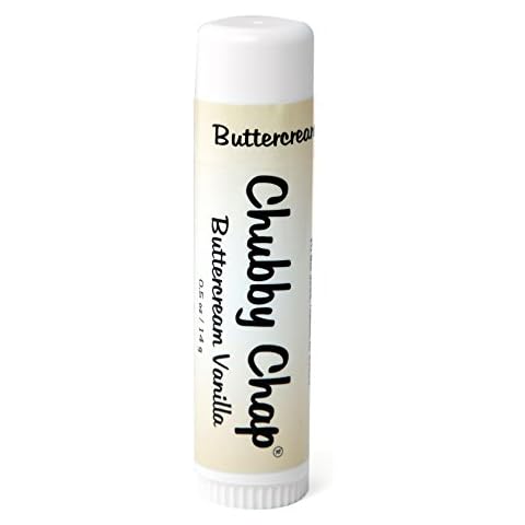Chubby Chapstick - Large Jumbo Chapstick Natural Chapstick - .5 Ounce Lip Balm (Buttercream Vanilla) by Chubby Chap Cover