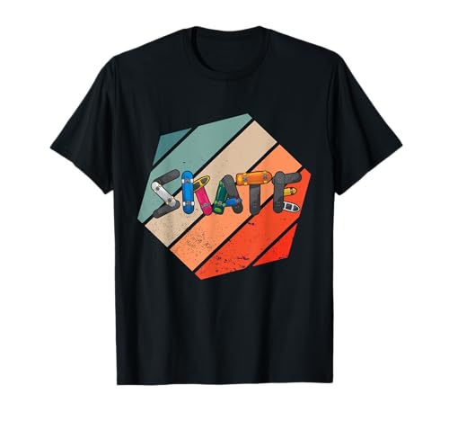 Design Skate t-shirt, Preto