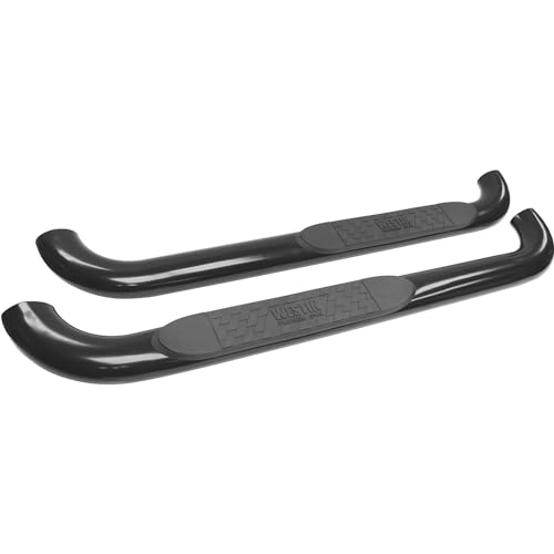 Westin 21-3920 Platinum 4 Oval Nerf Bars fits 2015-2025 F150 2017-2025 F250 F350 Super Duty Standard Cab Stainless Steel Pair