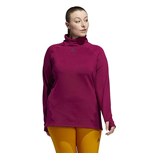Amazon.com: adidas Women's Training Mock Neck Long Sleeve Cold.RDY