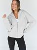 Sudadera con Cierre Trendy Queen para Mujer 2026, Talla Grande | Chaqueta de Capas para Primavera y Otoño con Bolsillos, Ropa Deportiva Casual, Forro Polar Cálido para Invierno 3