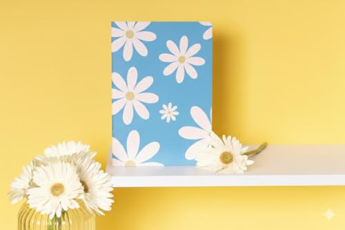 Image of Rarejoy Gift Combo for Men and Women - Luxury Handcrafted gift combo Includes Crochet Daisy Flower Pot & Daisy Diary - Perfect for Valentine, Anniversary, Birthday & Special Occasions