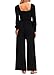 KIRUNDO Jumpsuits for Women Dressy Casual One Piece Long Sleeve Wide Leg Long Pant Rompers With Pockets 2025 Fall Outfits